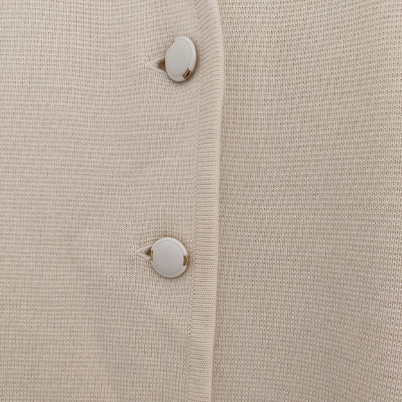 Cream vintage cardigan coat - Picture 1 of 2